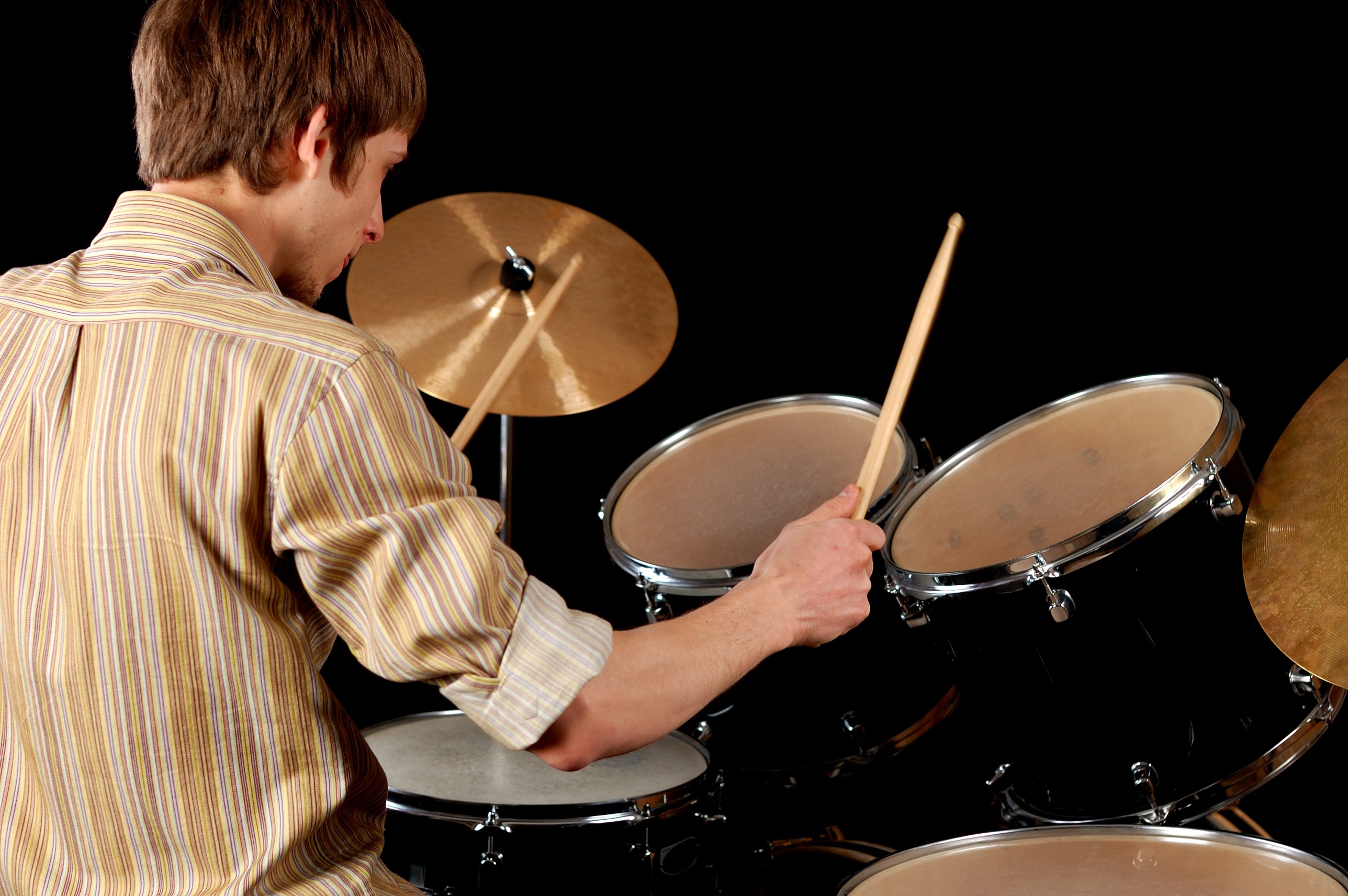 Drum and percussion lessons at home